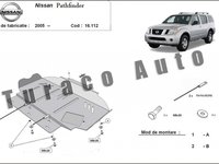 Scut metalic motor Nissan Pathfinder D40 2005-2017