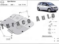 Scut metalic motor Opel Meriva 2003-2010