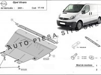 Scut metalic motor Opel Vivaro fabricat incepand cu 2001 APS-17,119 piesa NOUA