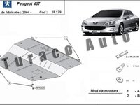 Scut metalic motor Peugeot 407 2004-2017