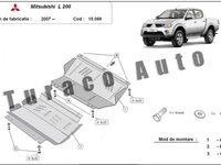 Scut metalic motor +radiator Mitsubishi L200 2007-2017