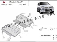 Scut metalic motor + radiator Mitsubishi Pajero 4 IV fabricat incepand cu 2007 APS-15,099 piesa NOUA