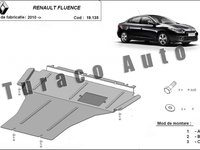 Scut metalic motor Renault Fluence 2010-2017