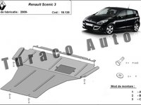 Scut metalic motor Renault Scenic III 2009-2017