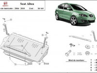 Scut metalic motor Seat Alhambra 2010-2017