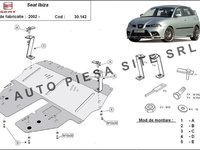 Scut metalic motor Seat Ibiza 3 III fabricat incepand cu 2002 APS-30,142 piesa NOUA