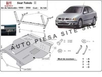 Scut metalic motor Seat Toledo 2 II fabricat in perioada 1998 - 2004 APS-30,146 piesa NOUA