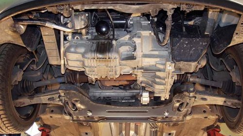 Scut metalic motor si cutia de viteze Mazda II 2003-2007 si dupa 2007