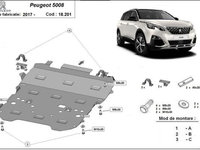 Scut metalic motor si cutie de viteze Peugeot 5008 2017-prezent