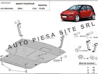 Scut metalic motor Smart ForFour benzina fabricat incepand cu 2004 APS-15,093 piesa NOUA