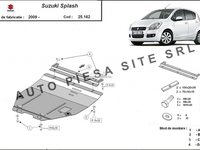 Scut metalic motor Suzuki Splash fabricat incepand cu 2009 APS-25,162 piesa NOUA