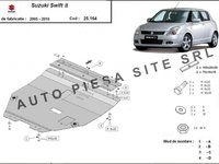 Scut metalic motor Suzuki Swift 2 II fabricat in perioada 2005 - 2010 APS-25,164 piesa NOUA