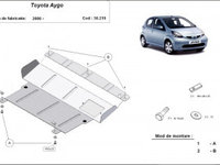 Scut metalic motor Toyota Aygo 2006-2017