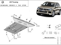 Scut metalic motor Volkswagen Touareg 2.0, 2.5 Tdi ,3.0 Tdi ,3.2 V6 2012-2017