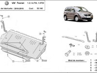 Scut metalic motor Volkswagen Touran 1.2,1.4,TSI, 1.6 tdi 2010-2015