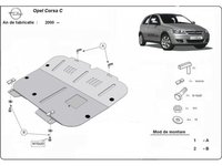 Scut metalic Opel Combo 2000-2012 / Corsa C 2000-2006