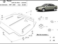 Scut metalic pentru cutia de viteze automata VW Passat B5 1996-2005