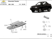 Scut metalic pentru cutia de viteze Chevrolet Tracker 1999-2005