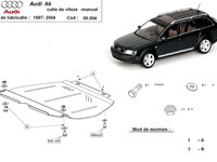 Scut metalic pentru cutia de viteze manuala Audi A6 C5 1997-2004