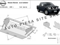 Scut metalic radiator Nissan Navara fabricat incepand cu 2005 APS-99,112 piesa NOUA