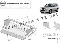 Scut metalic radiator Nissan Pathfinder fabricat incepand cu 2005 APS-99,112 piesa NOUA