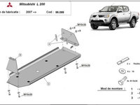 Scut metalic rezervor Mitsubishi L200 2006-2015