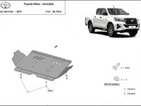 Scut motor aluminiu 6mm Toyota Hilux Invincible 2021-prezent