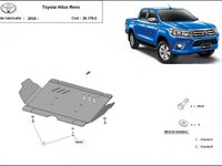 Scut motor aluminiu 6mm Toyota Hilux Revo 2016-2021