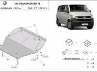 Scut motor aluminiu VW Transporter T6 2015-prezent