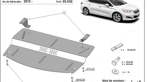 Scut motor Citroen C-Elysee dupa 2012