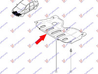 Scut motor Dacia Logan 1 Facelift / MCV 2008-2009-2010-2011-2012 Produs NOU