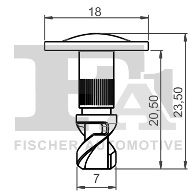 Scut motor FA1 11-40088.5 pentru VW PASSAT B5 (3B2) 1996-2000