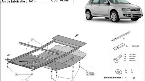 Scut Motor Fiat Stilo