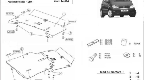 Scut Motor Mercedes A-Classe