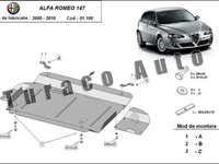 Scut motor metalic Alfa Romeo 147 2000 - 2010