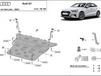 Scut motor metalic Audi A3 8Y 2020-prezent