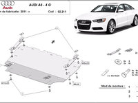 Scut motor metalic Audi A6 C7 2011-2018