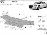 Scut motor metalic Audi A8 2010-2017