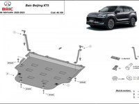Scut motor metalic Baic Beijing X75 2020-prezent