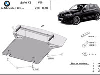 Scut motor metalic Bmw X3 F25 2010-2017