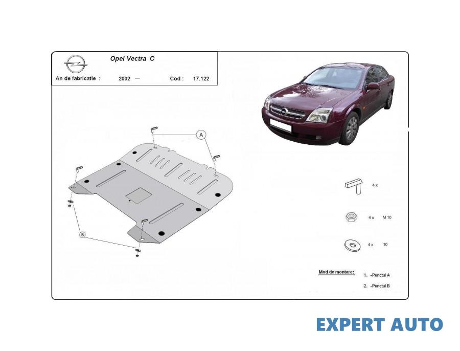 Scut motor metalic c Opel Vectra C (2002