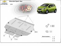 Scut motor metalic Chevrolet Spark dupa 2010