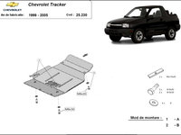 Scut motor metalic Chevrolet Tracker 1999-2005