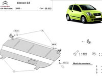 Scut motor metalic Citroen C2 2003-2010