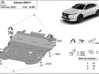 Scut motor metalic Citroen DS4 2021-prezent