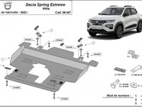 Scut motor metalic Dacia Spring Extreme 2023-prezent