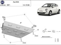 Scut motor metalic Fiat 500 S 2007-2017