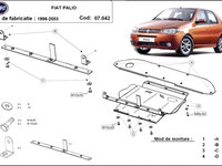 Scut motor metalic Fiat Palio 1996-2003