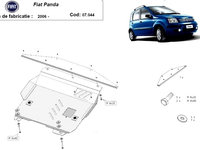 Scut motor metalic Fiat Panda 2006-2012