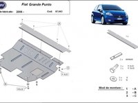 Scut motor metalic Fiat Punto/ Grande Punto dupa 2006